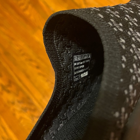 Skechers Black and Gray Slip-On Shoes - Picture 4 of 5